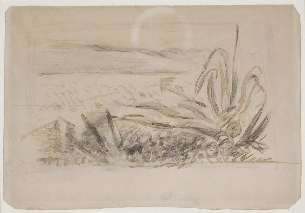 Landskap med agave. Sør-Frankrike av Vilhelm Lundstrøm
