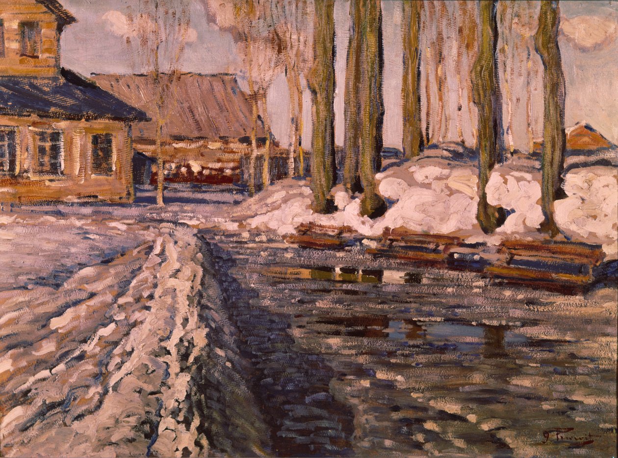 I tsarhagen Keizardarzu, 1914 av Vilhelms Purvitis