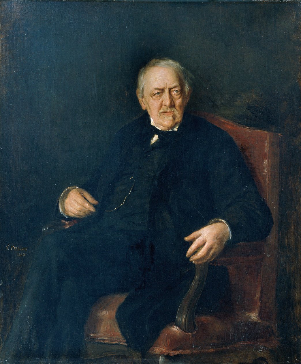 Poeten Eduard von Bauernfeld av Vilma Parlaghi Brachfeld