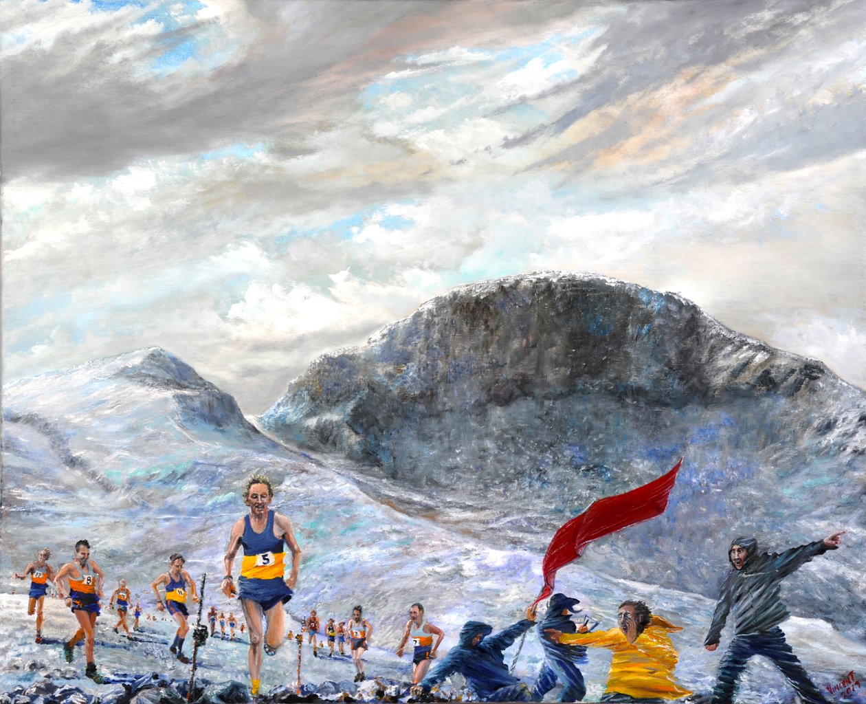 Sjekkpunkt 4, 2019, av Vincent Alexander Booth