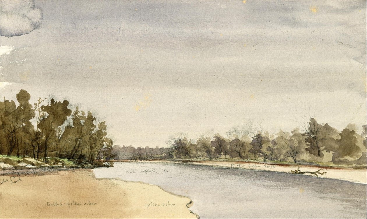 Scene på Canadian River av Vincent Colyer