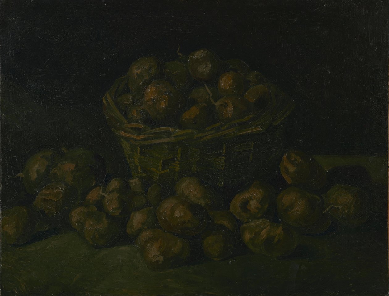 Kurv med poteter av Vincent van Gogh