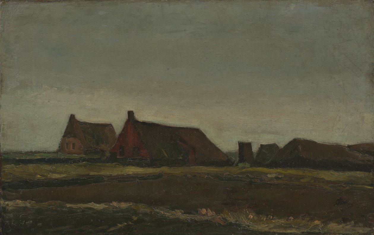 Hytter av Vincent van Gogh