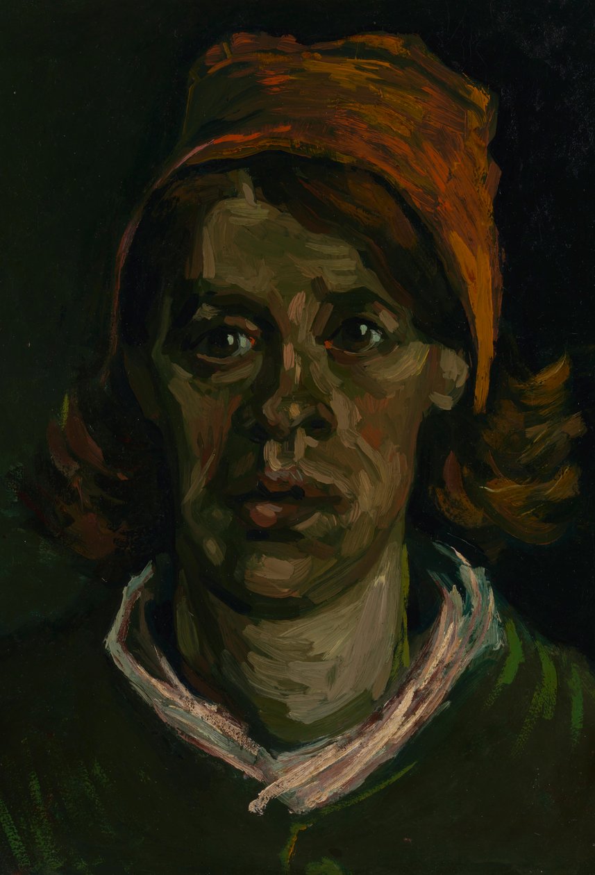 Hodet til en kvinne av Vincent van Gogh