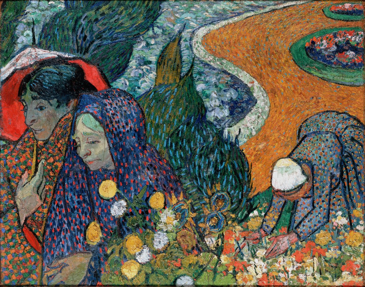 Minne fra hagen på Etten av Vincent van Gogh
