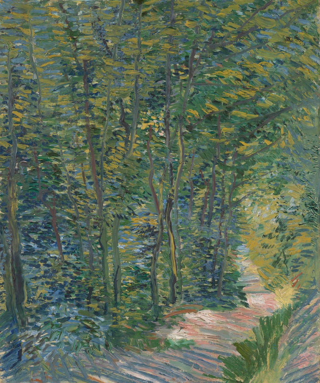 Sti i skogen av Vincent van Gogh
