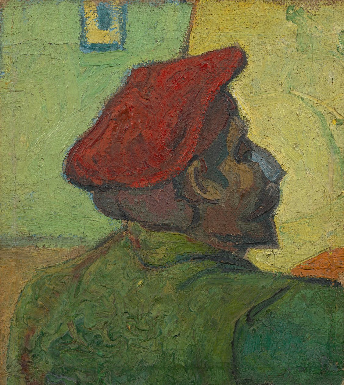 Portrett av Gauguin av Vincent van Gogh