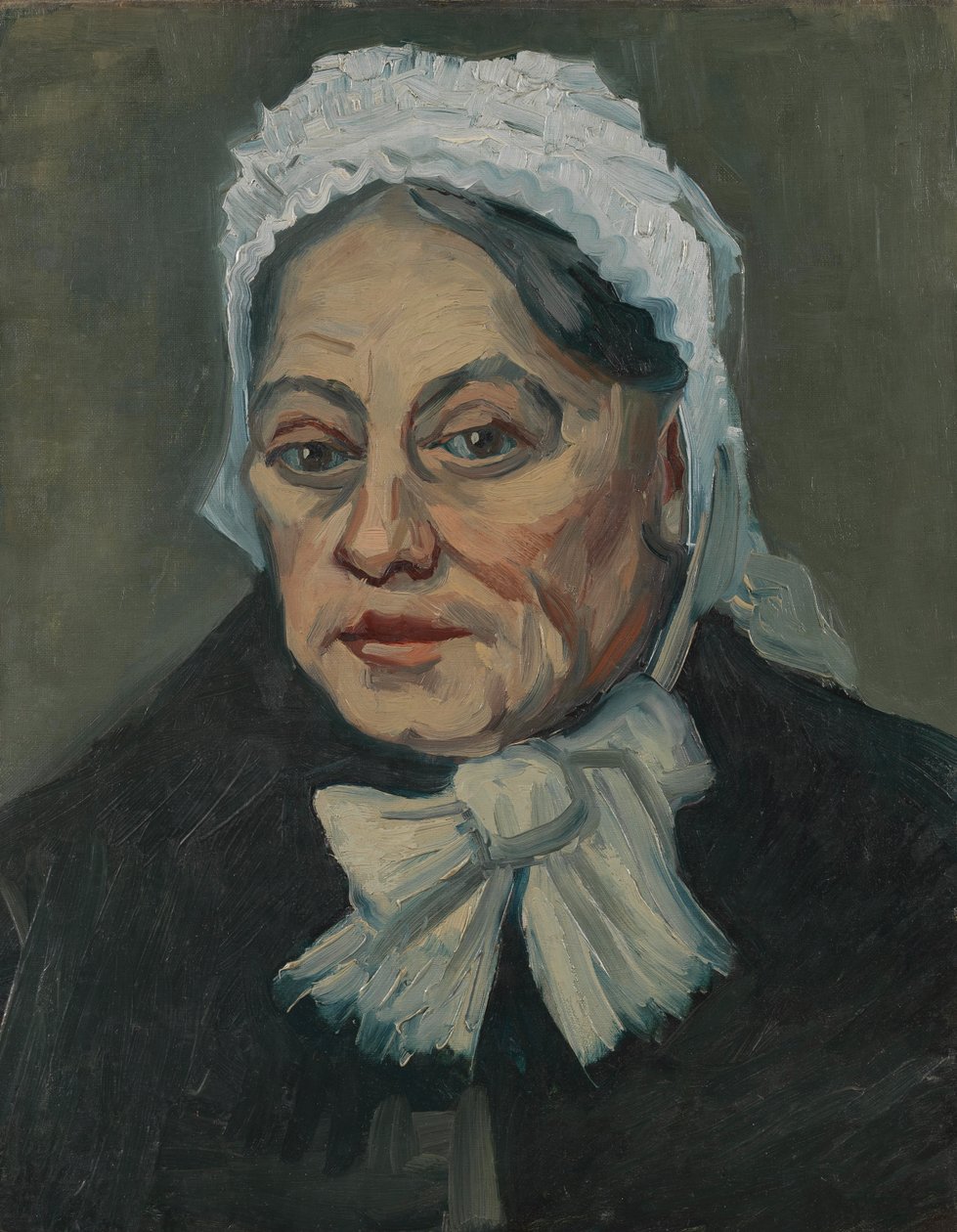 Portrett av en gammel kvinne av Vincent van Gogh