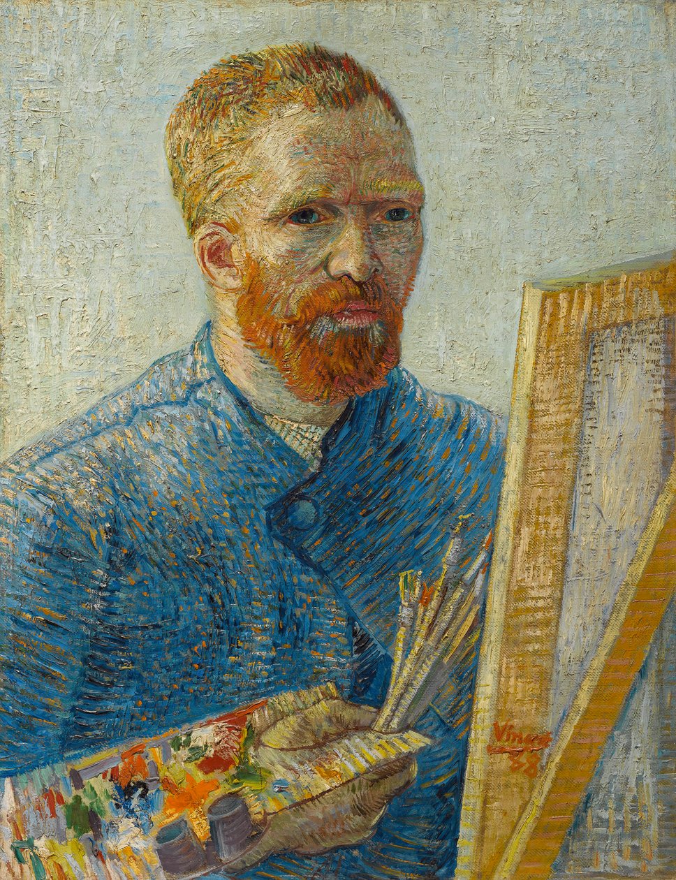 Selvportrett som maler av Vincent van Gogh