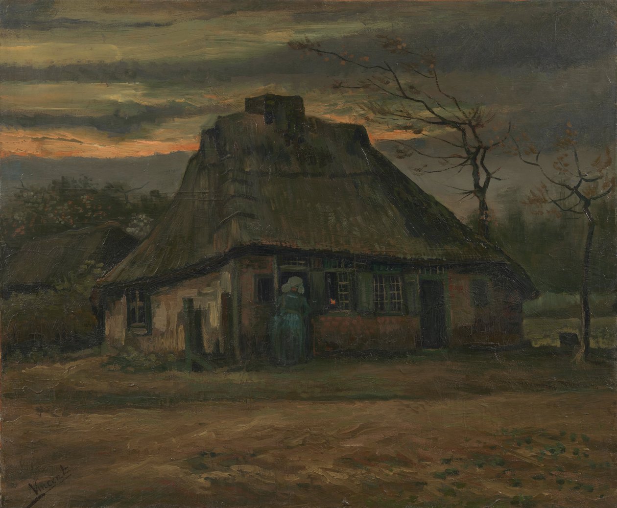 Hytta av Vincent van Gogh
