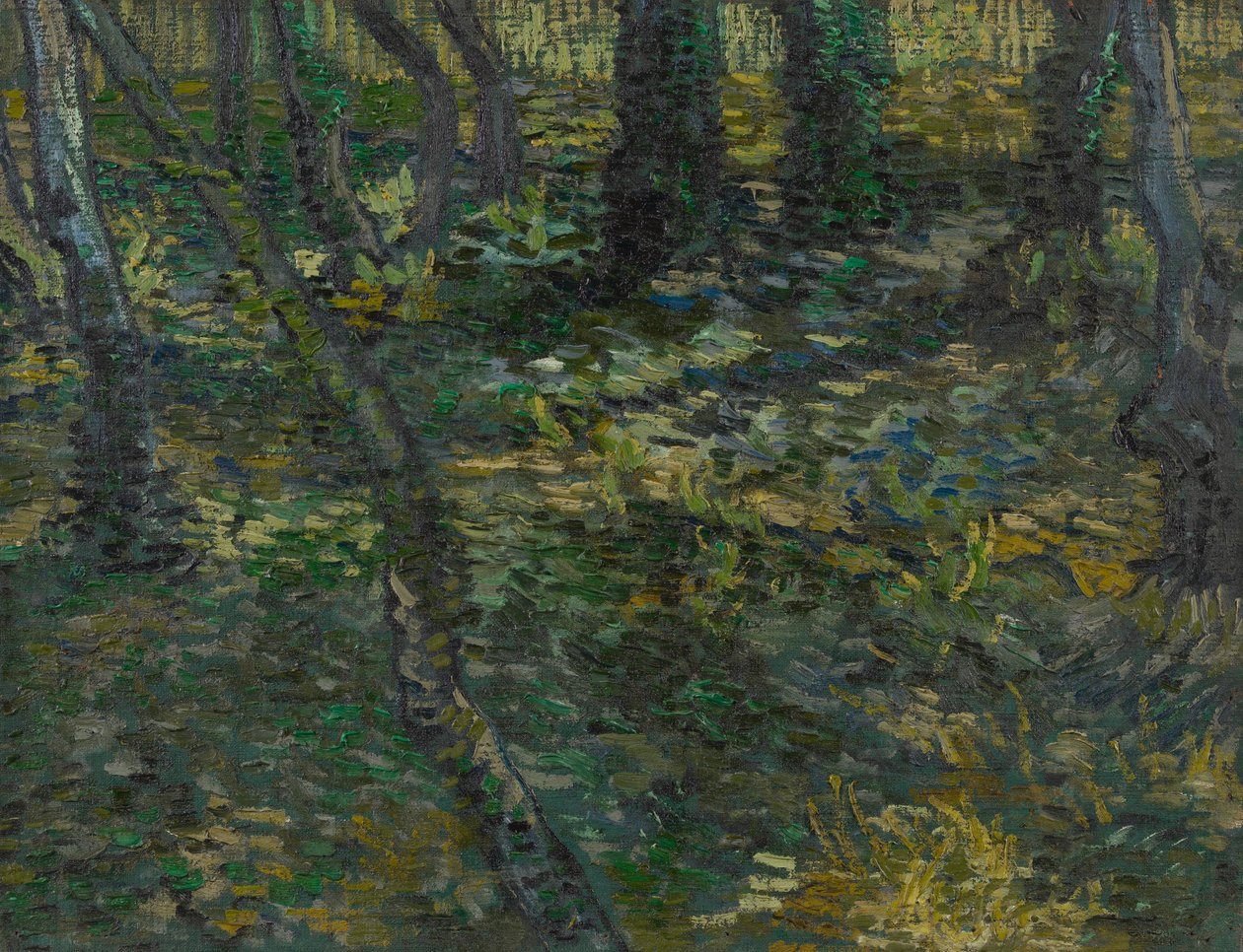 Undervekst av Vincent van Gogh