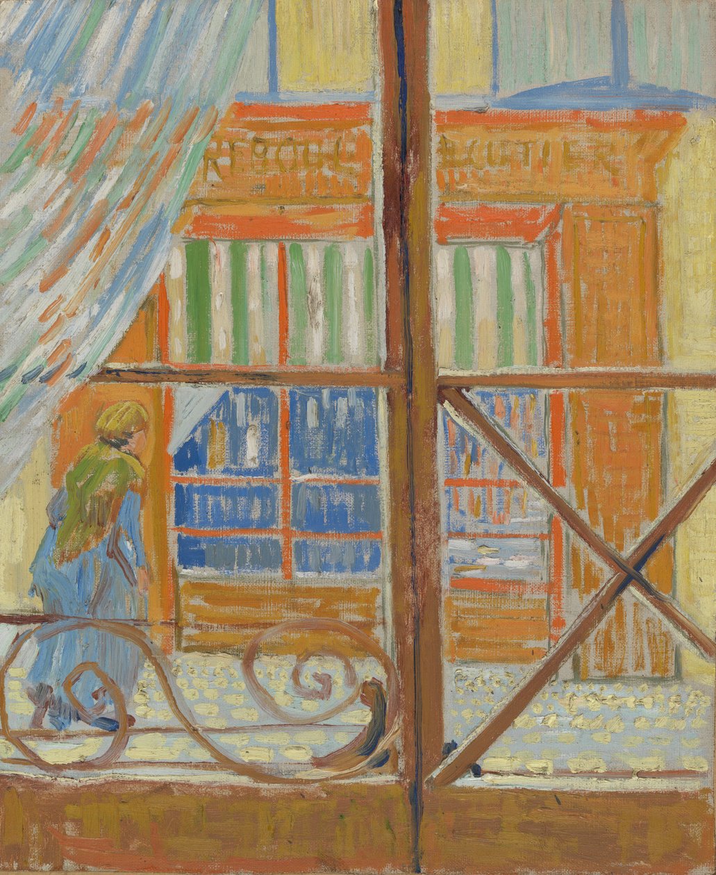Utsikt over en slakterbutikk av Vincent van Gogh