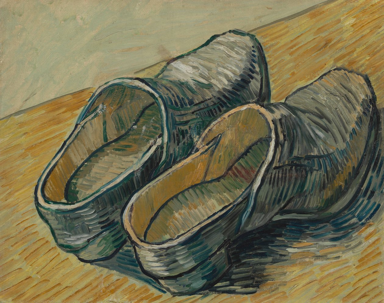 Et par skinntresko av Vincent van Gogh
