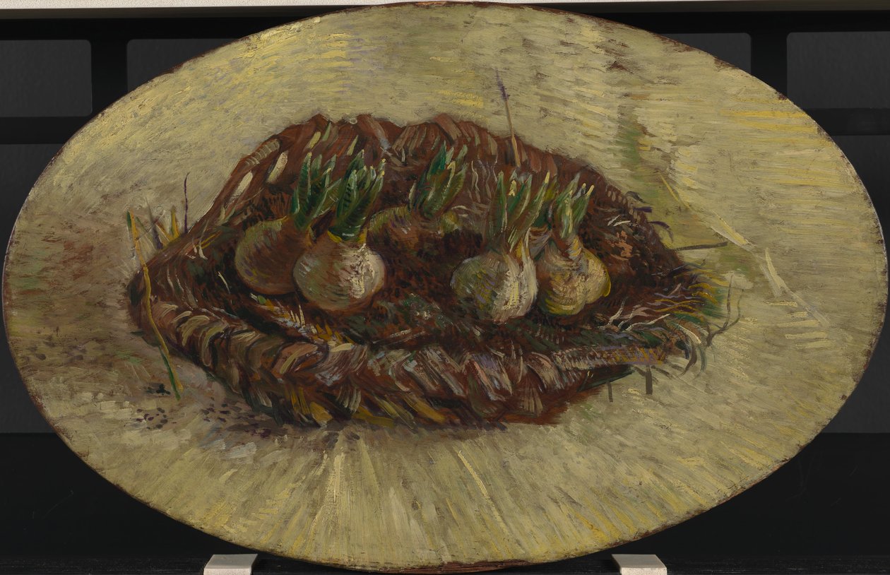 Kurv med hyasintløker av Vincent van Gogh