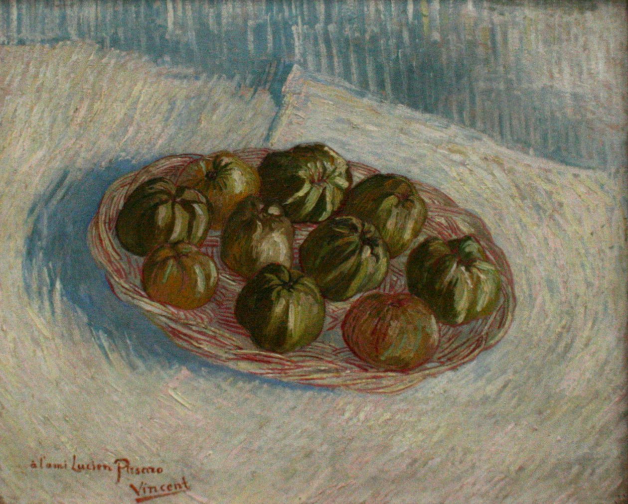 Kurv med epler av Vincent van Gogh