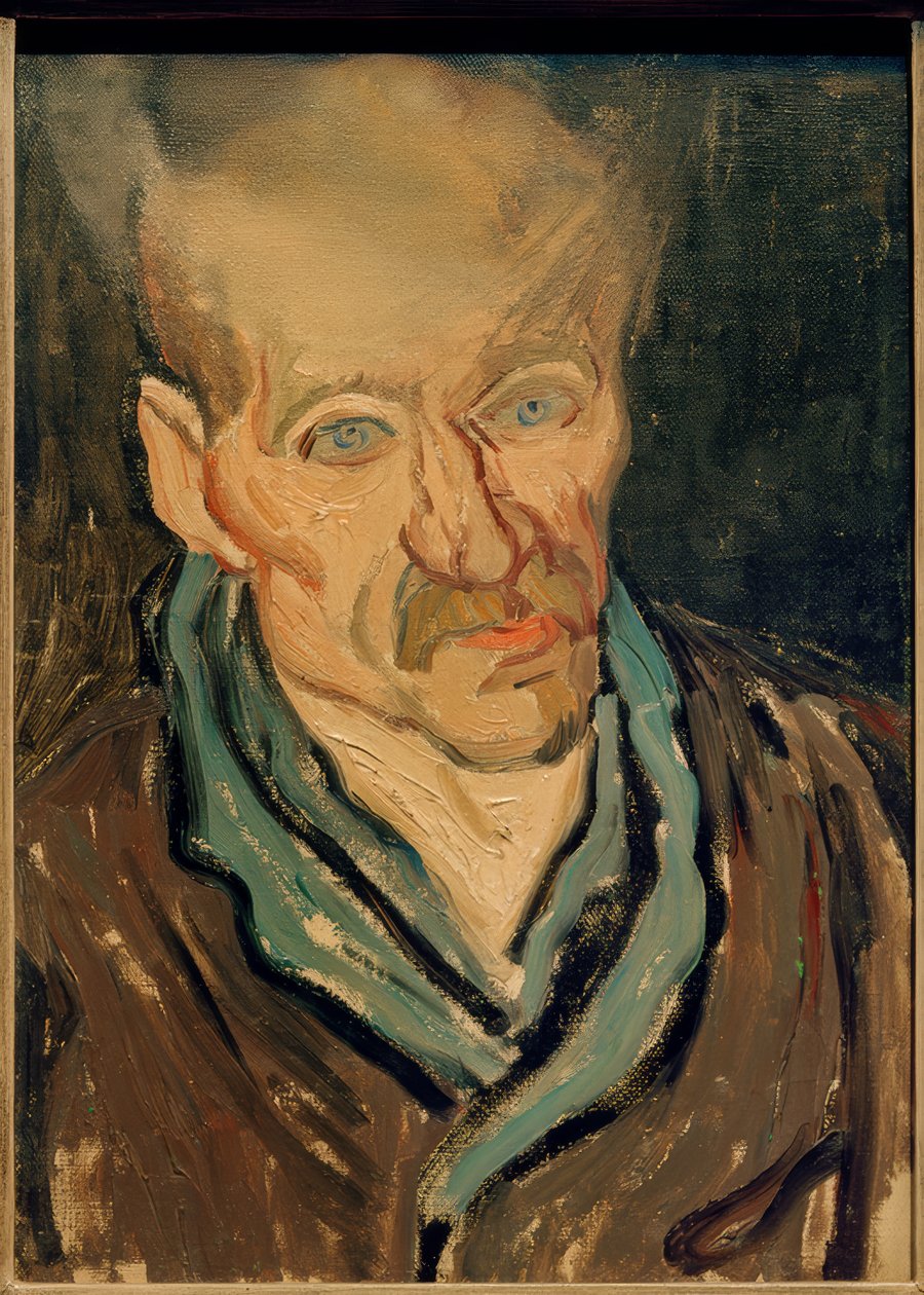 Portrett av en pasient på Saint-Paul sykehus av Vincent van Gogh