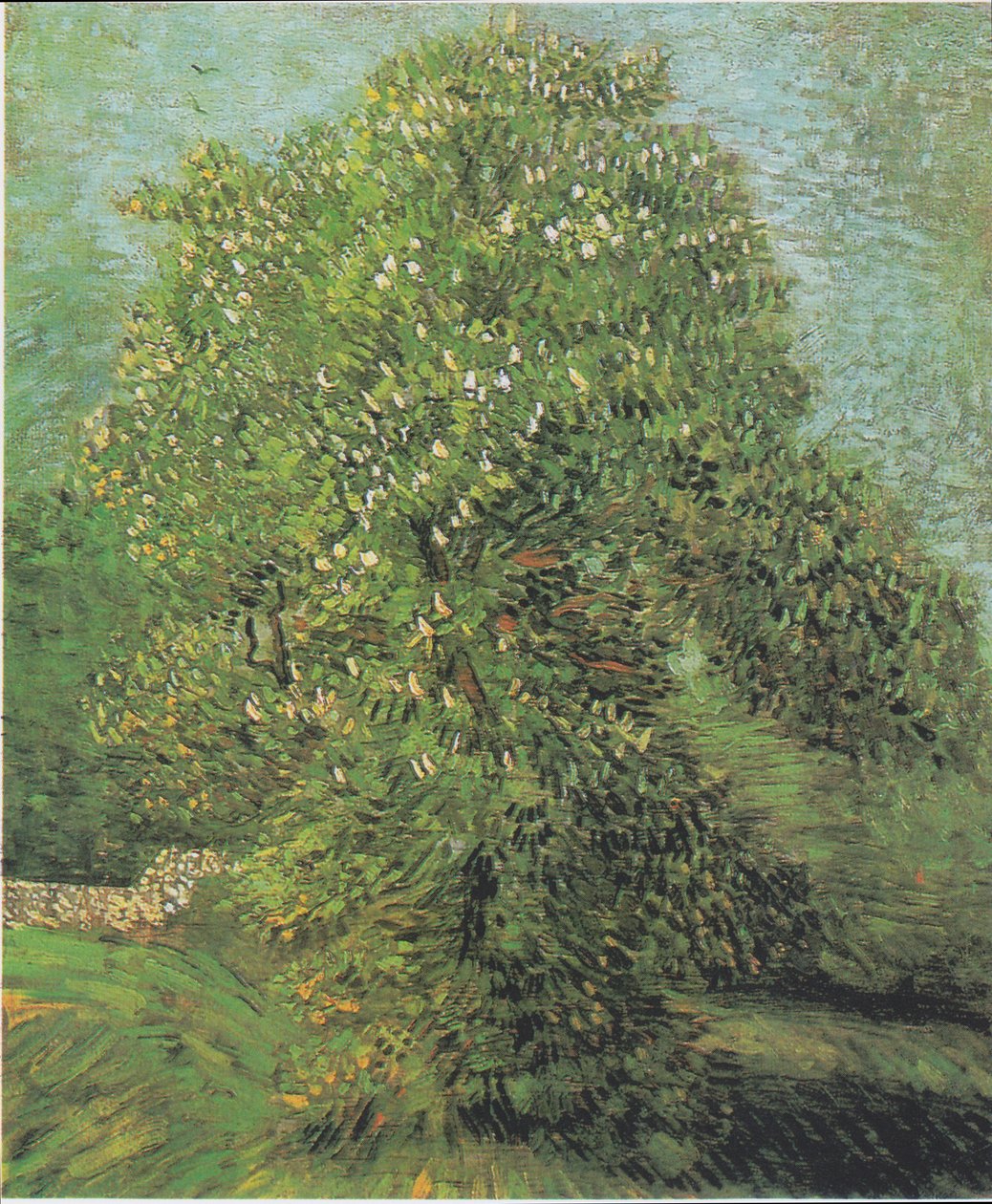 Blomstrende kastanjetre av Vincent van Gogh