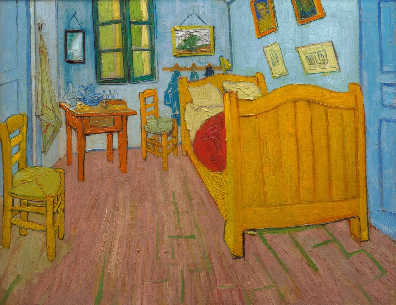 Soverommet av Vincent van Gogh