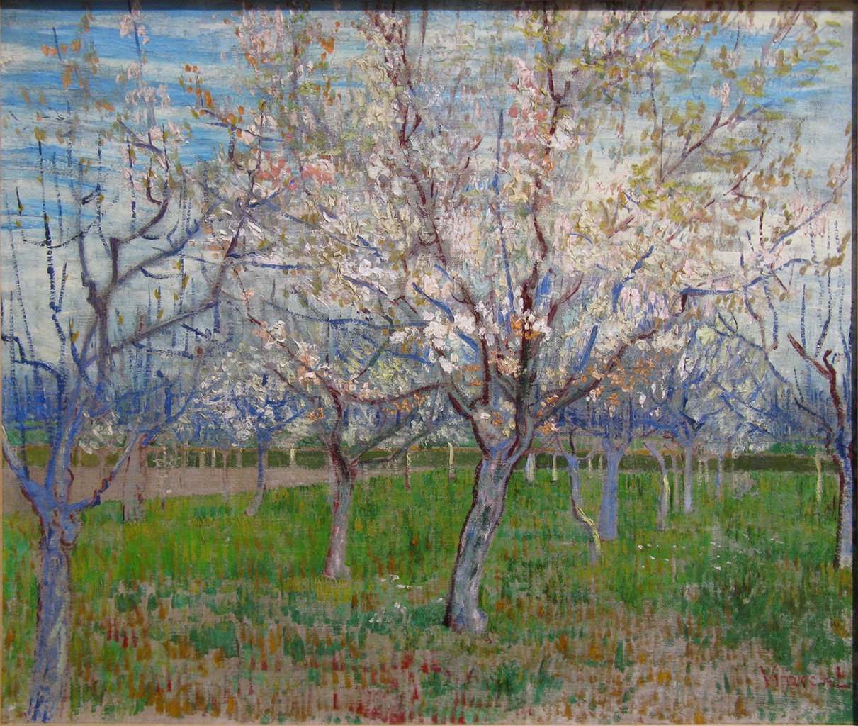 Den rosa frukthagen av Vincent van Gogh