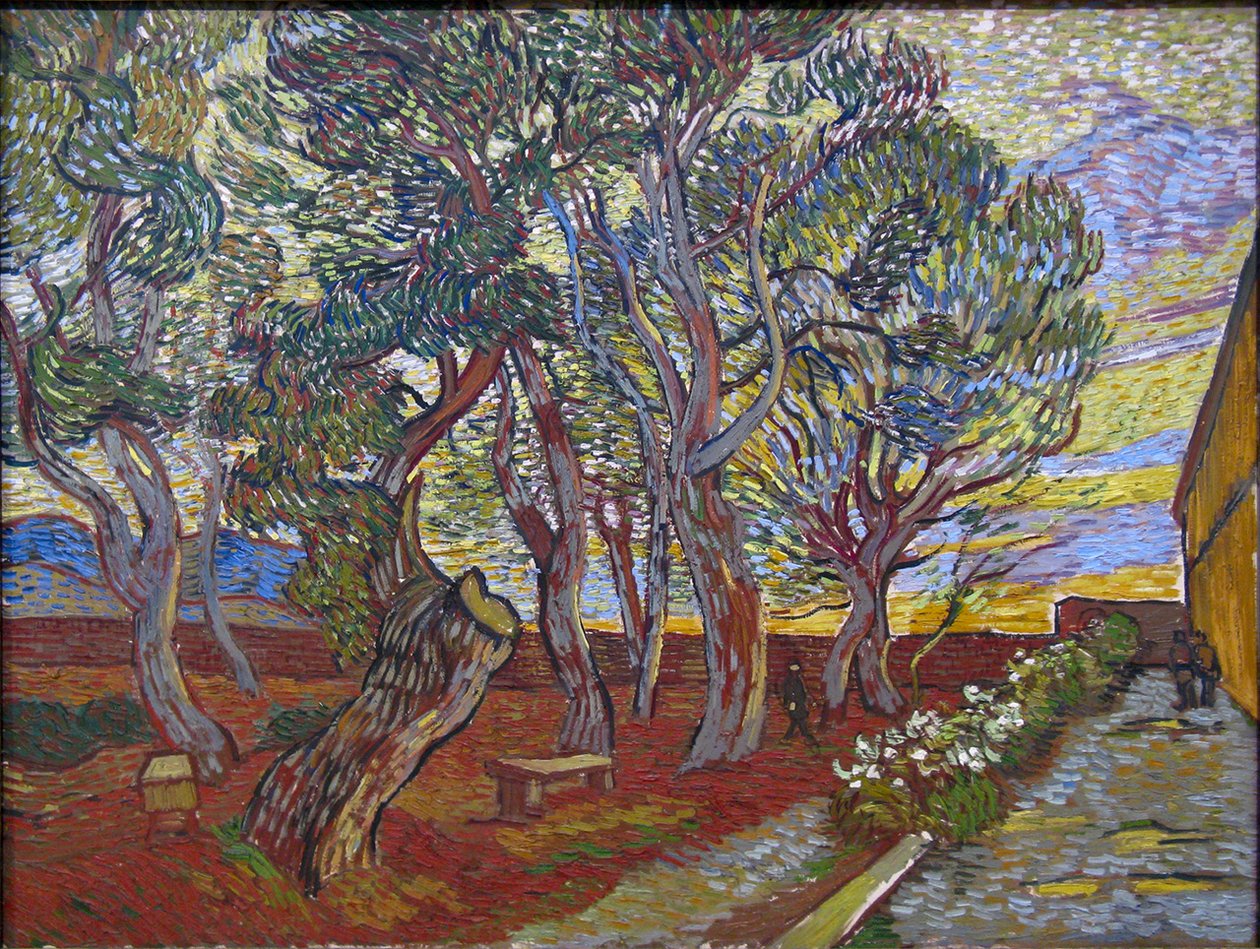 Hagen til Saint Paul. Institusjon av Vincent van Gogh
