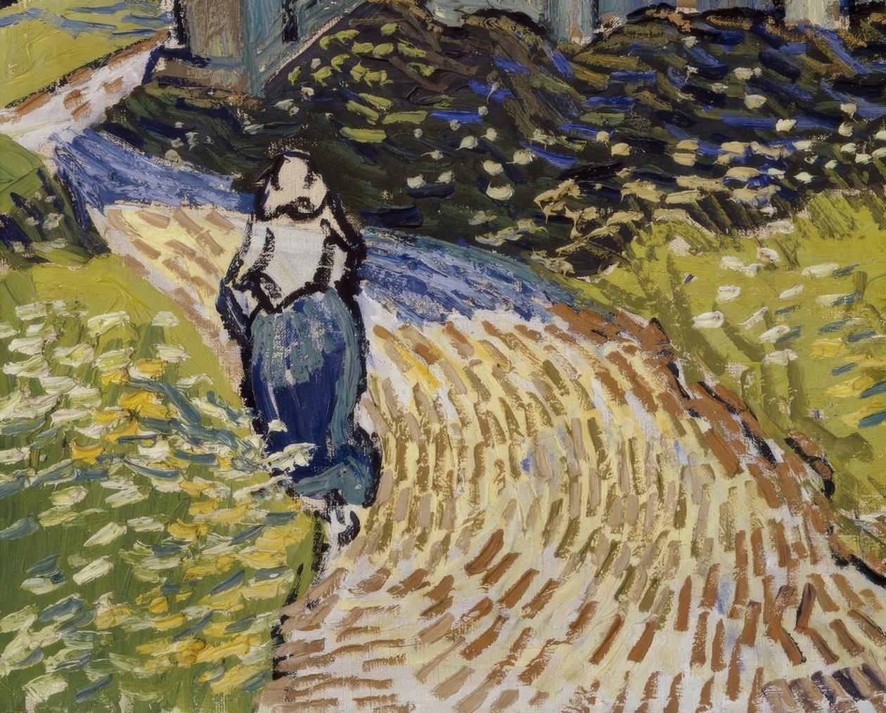 Kirken i Auvers sur-Oise av Vincent van Gogh
