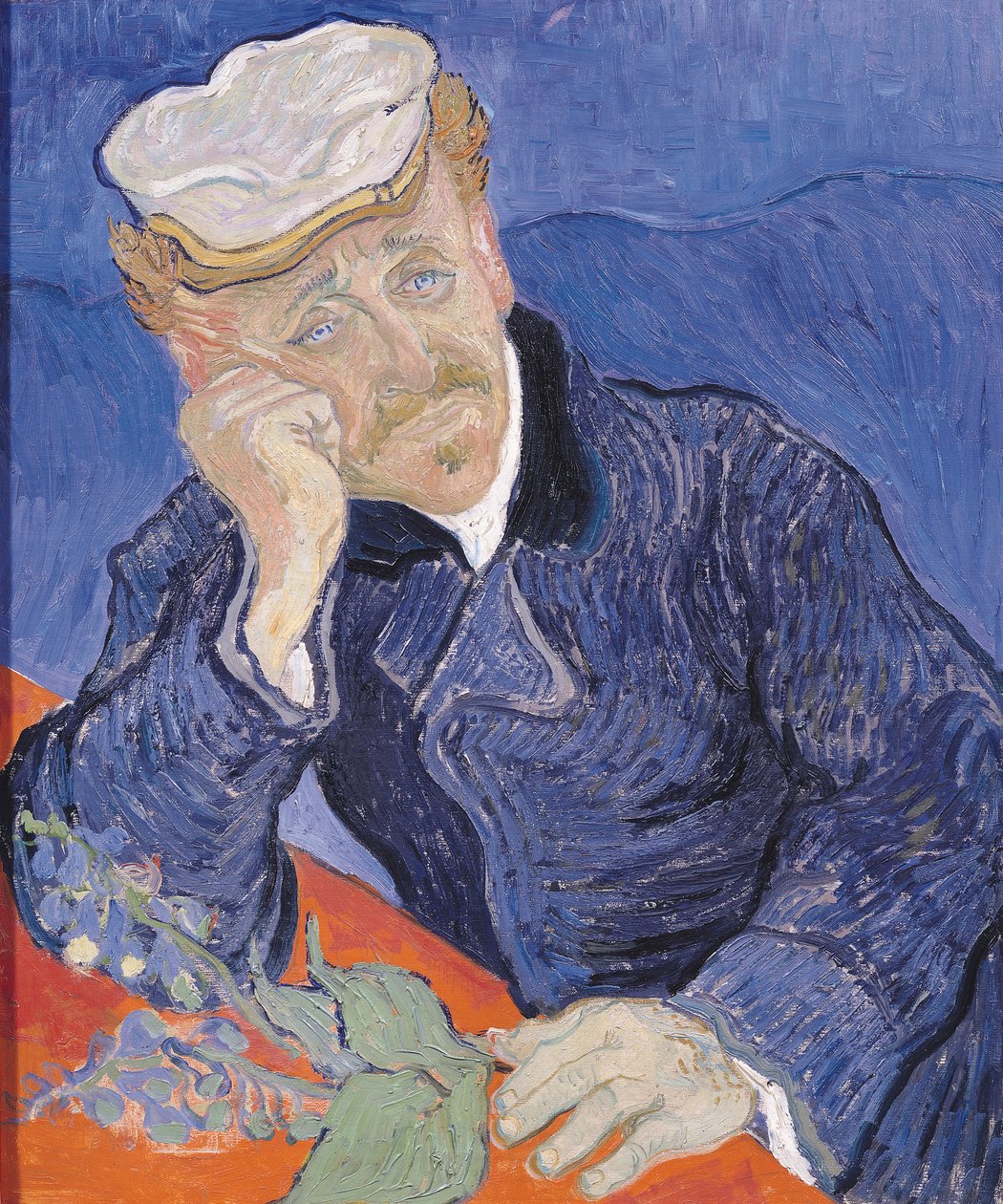 Dr. Paul Gachet, 1890 av Vincent van Gogh