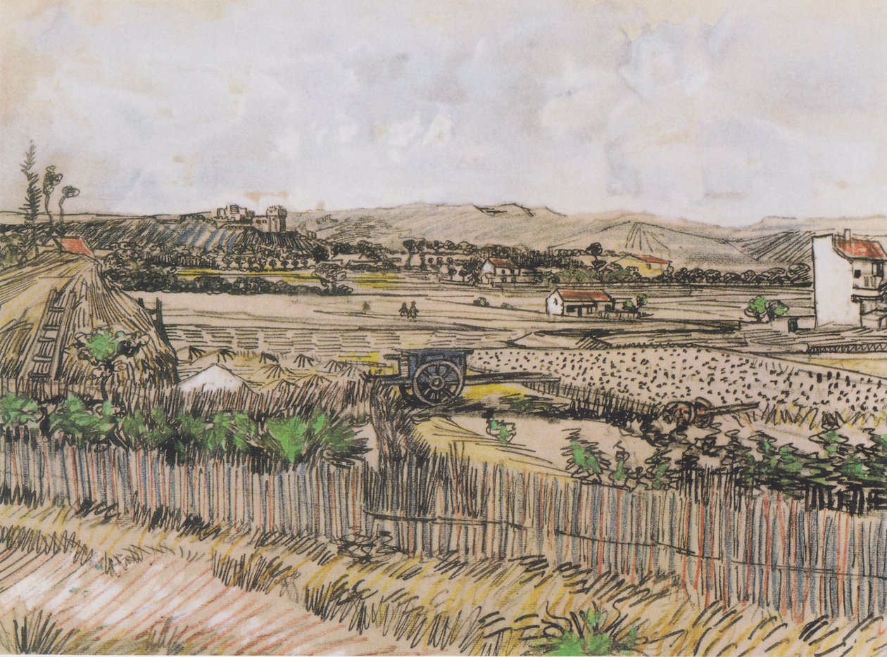 Høst i Provence av Vincent van Gogh