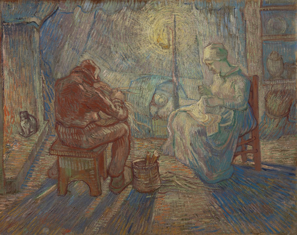 Kveld (etter hirse) av Vincent van Gogh
