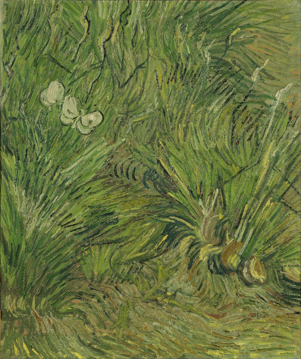 Hage med sommerfugler av Vincent van Gogh