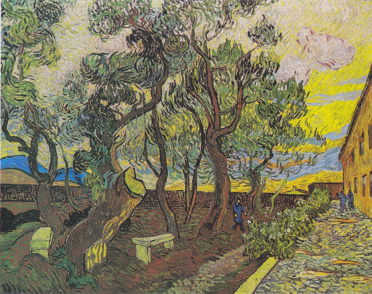 Hagen til Saint-Paul sykehuset 3 av Vincent van Gogh