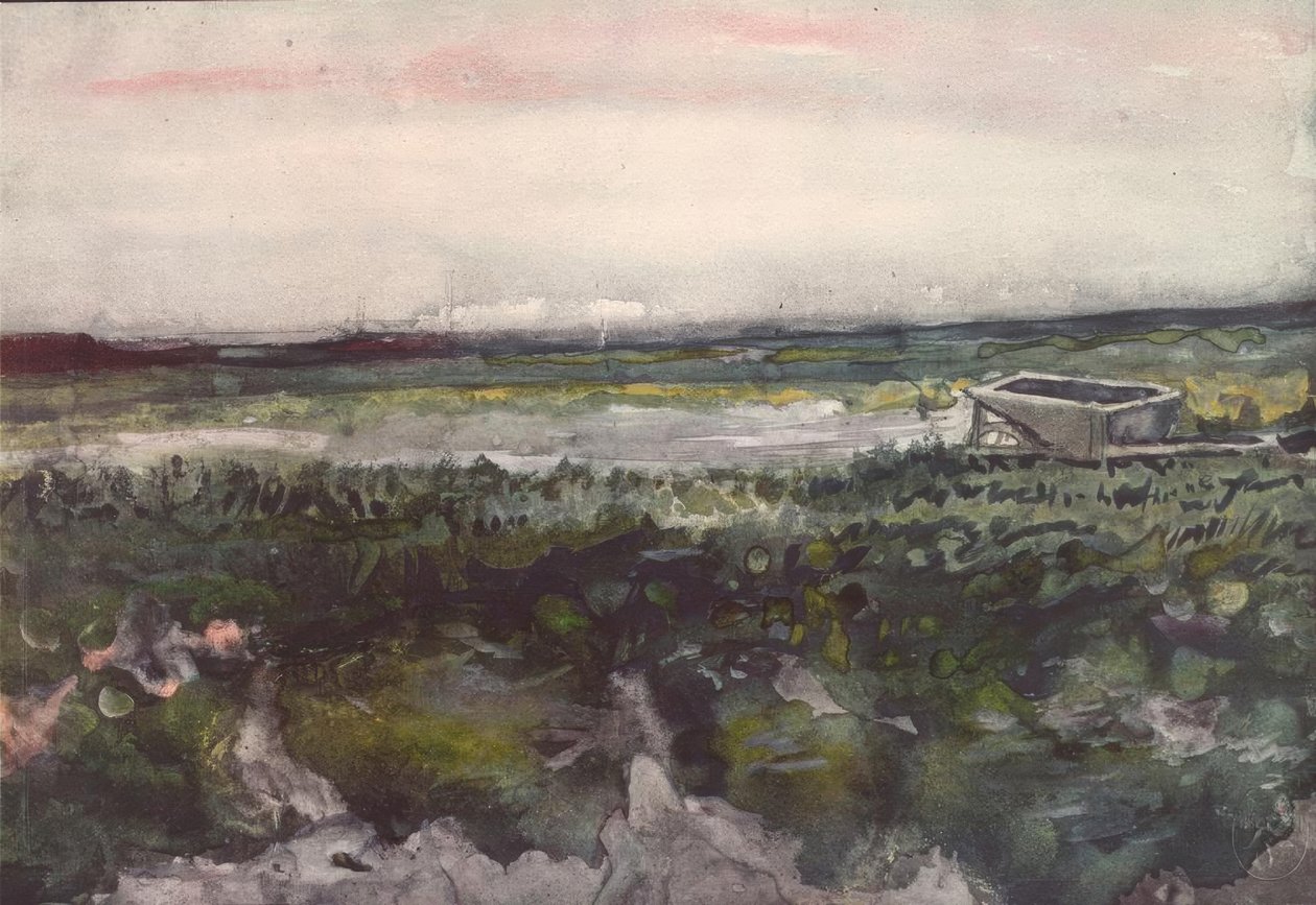 Heia med trillebårer av Vincent van Gogh