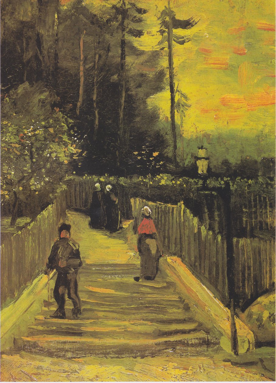 Liten sti i Montmartre av Vincent van Gogh