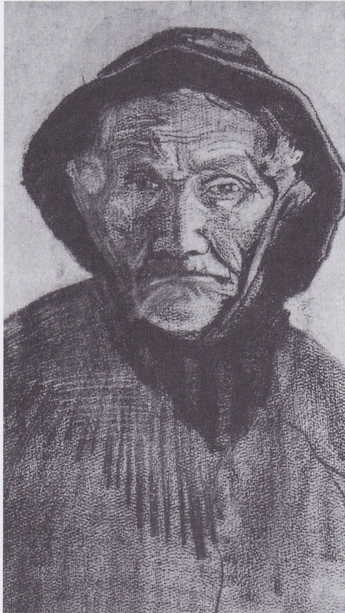 Leder for en gammel fisker med sørvest av Vincent van Gogh