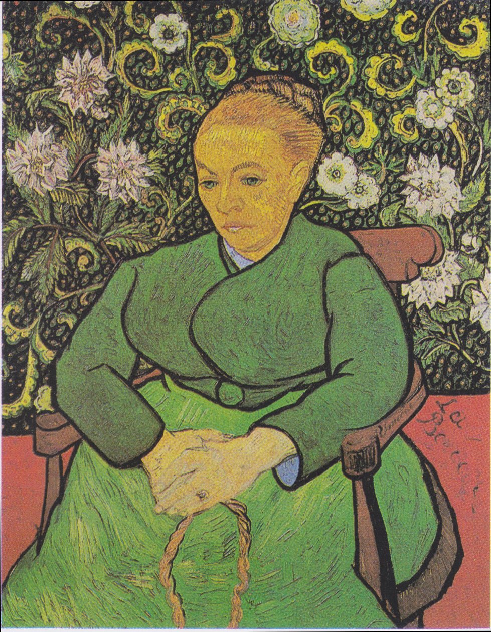 Vuggevise (Augustine Roulin) 1 av Vincent van Gogh