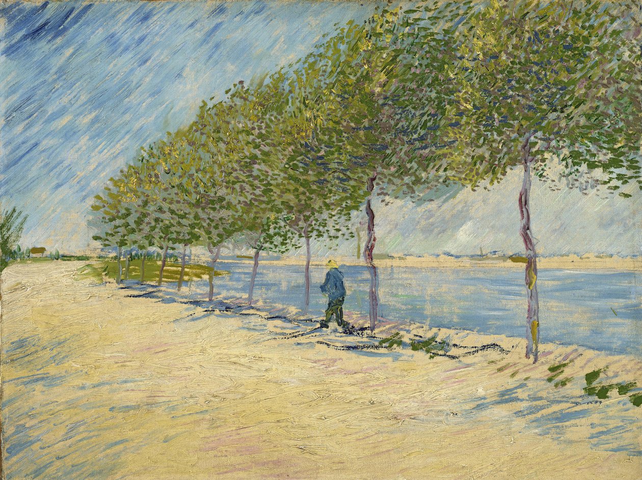 Langs de Seine av Vincent van Gogh