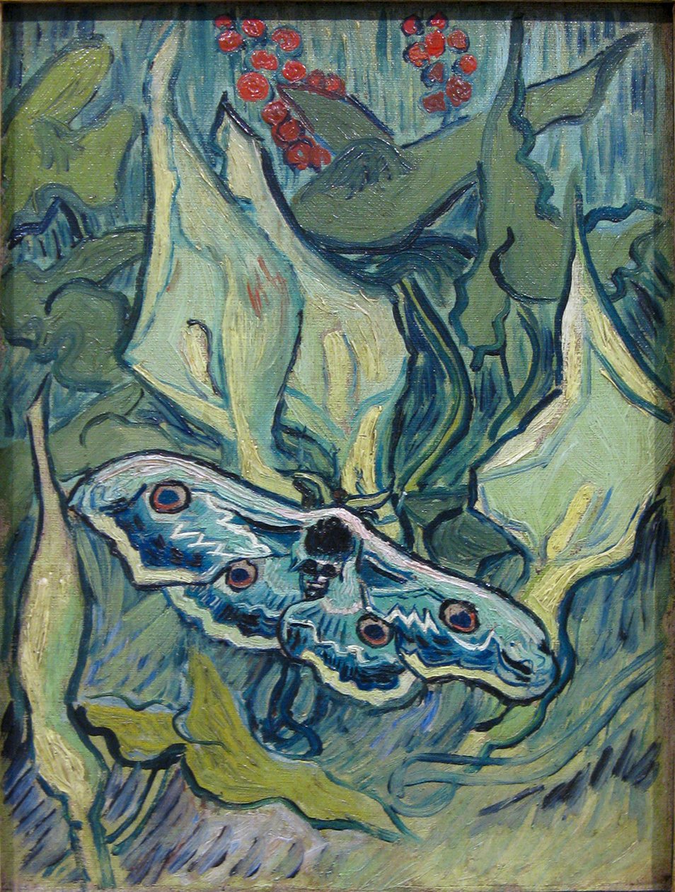 natt påfugløye av Vincent van Gogh