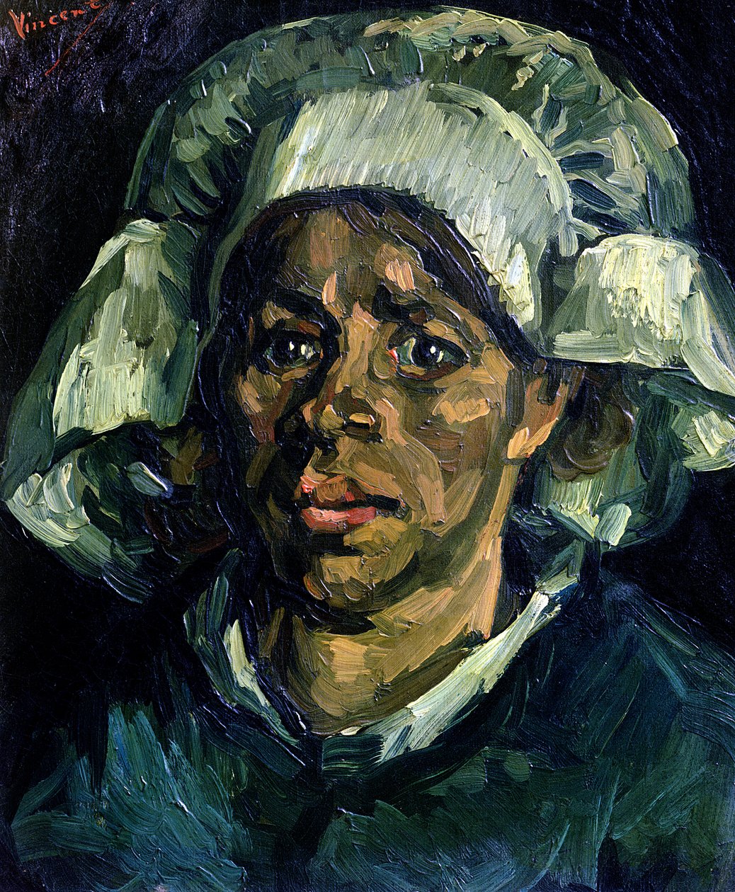 Bondekvinne, 1885 av Vincent van Gogh