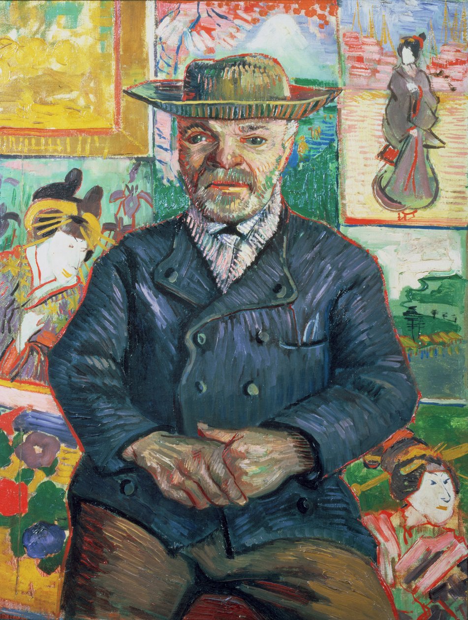Pere Tanguy, 1887-88 av Vincent van Gogh