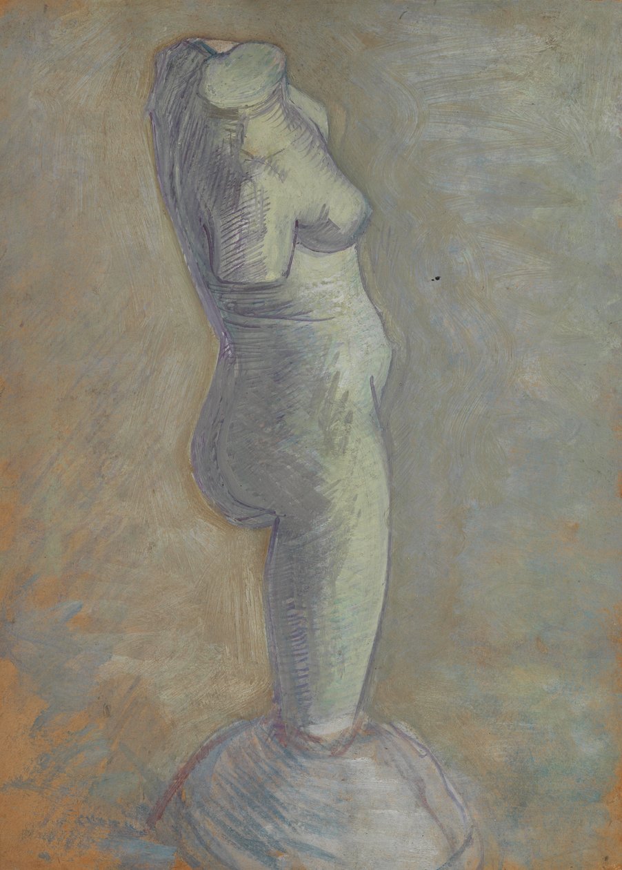 Gips av en kvinnes torso av Vincent van Gogh