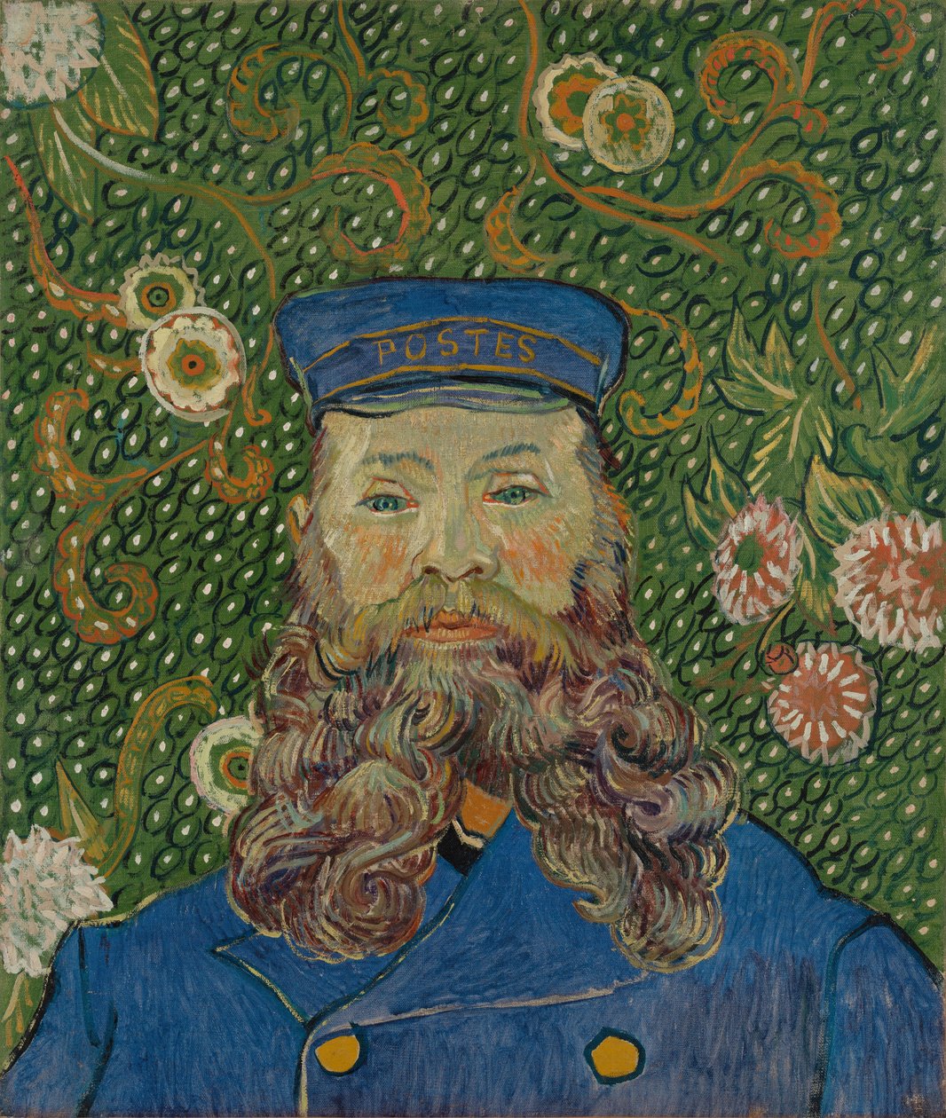 Portrett av Joseph Roulin av Vincent van Gogh