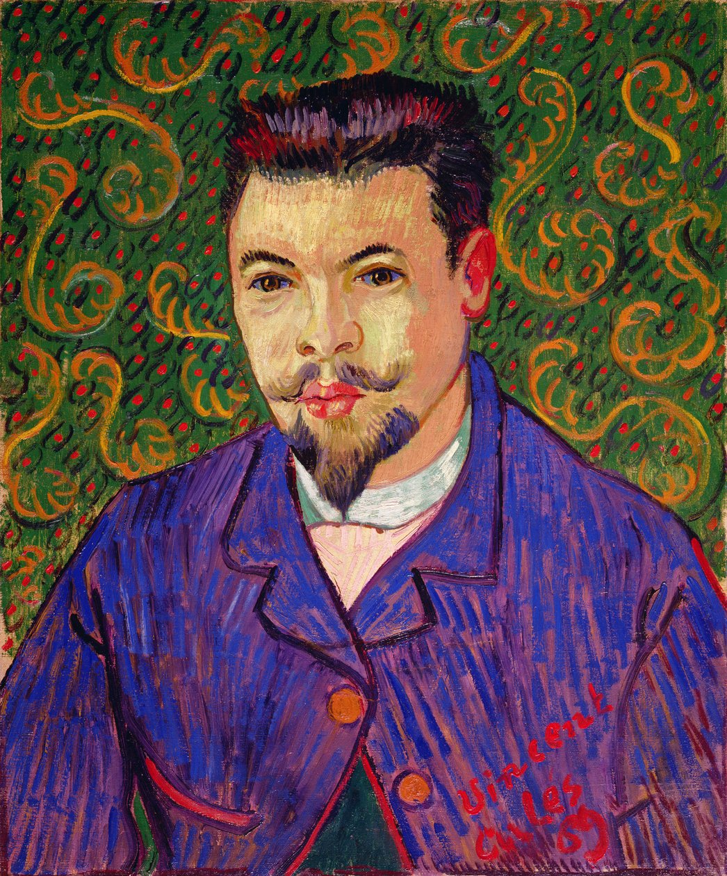 Portrett av Dr. Felix Rey, 1889 av Vincent van Gogh