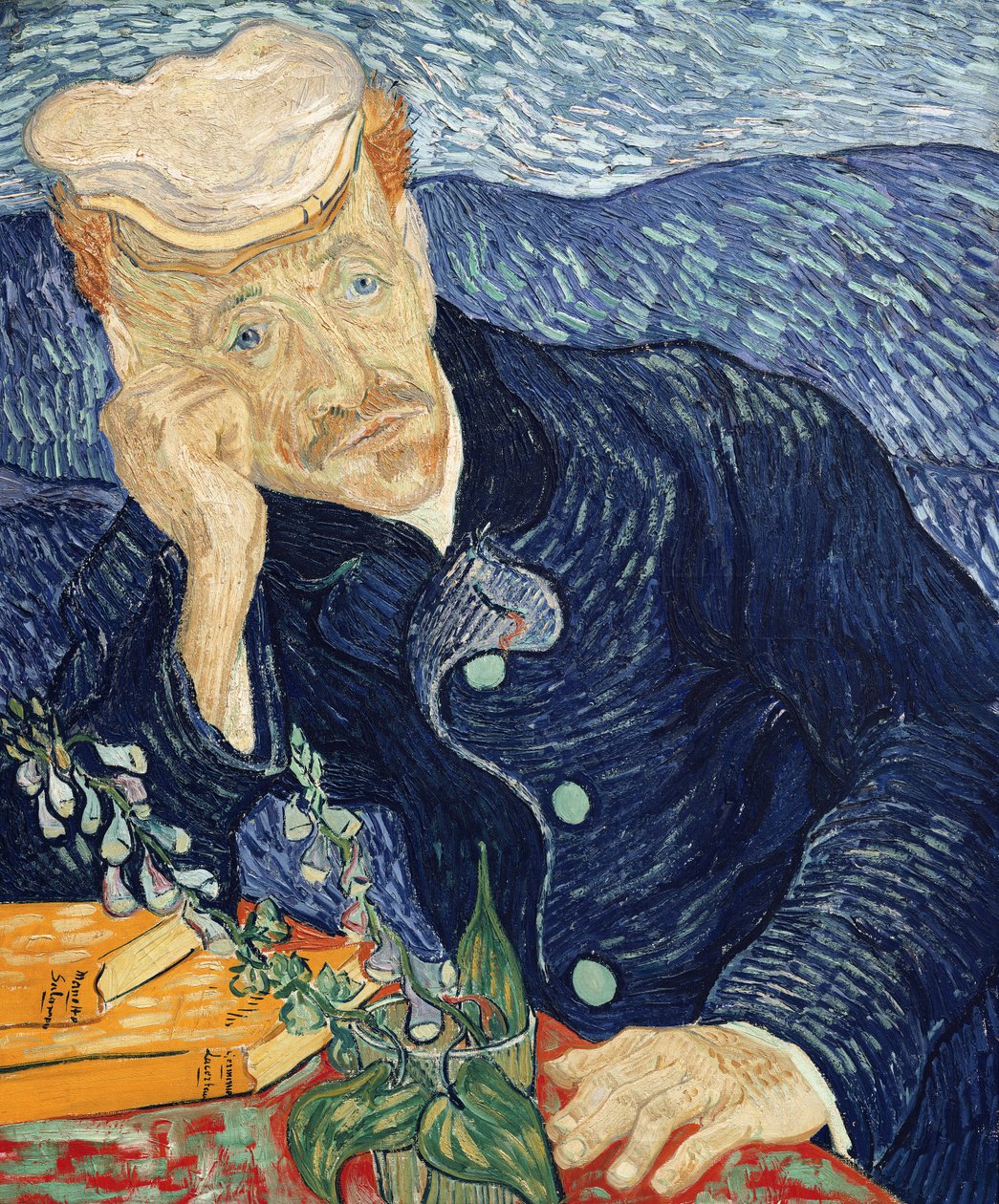 Portrett av Dr Paul Gachet av Vincent van Gogh