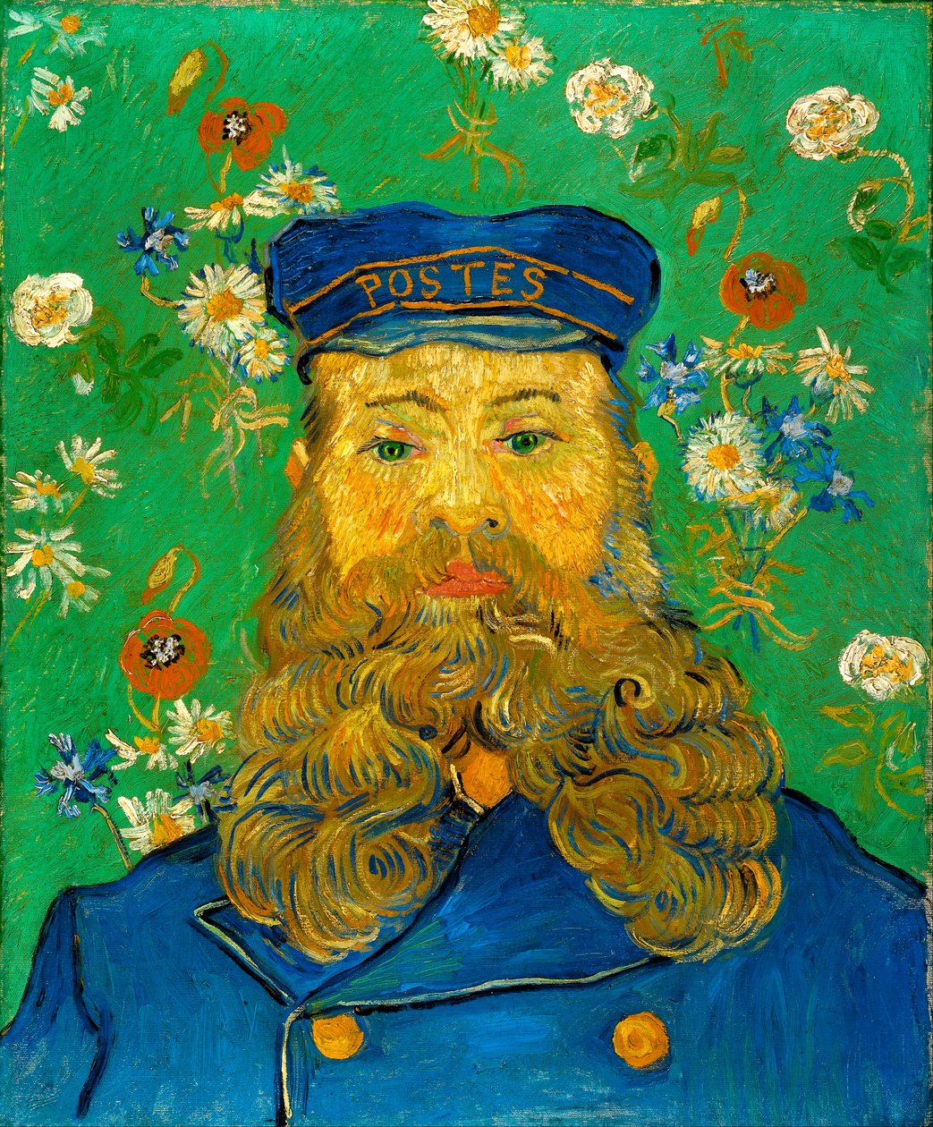 Portrett av Joseph Roulin av Vincent van Gogh