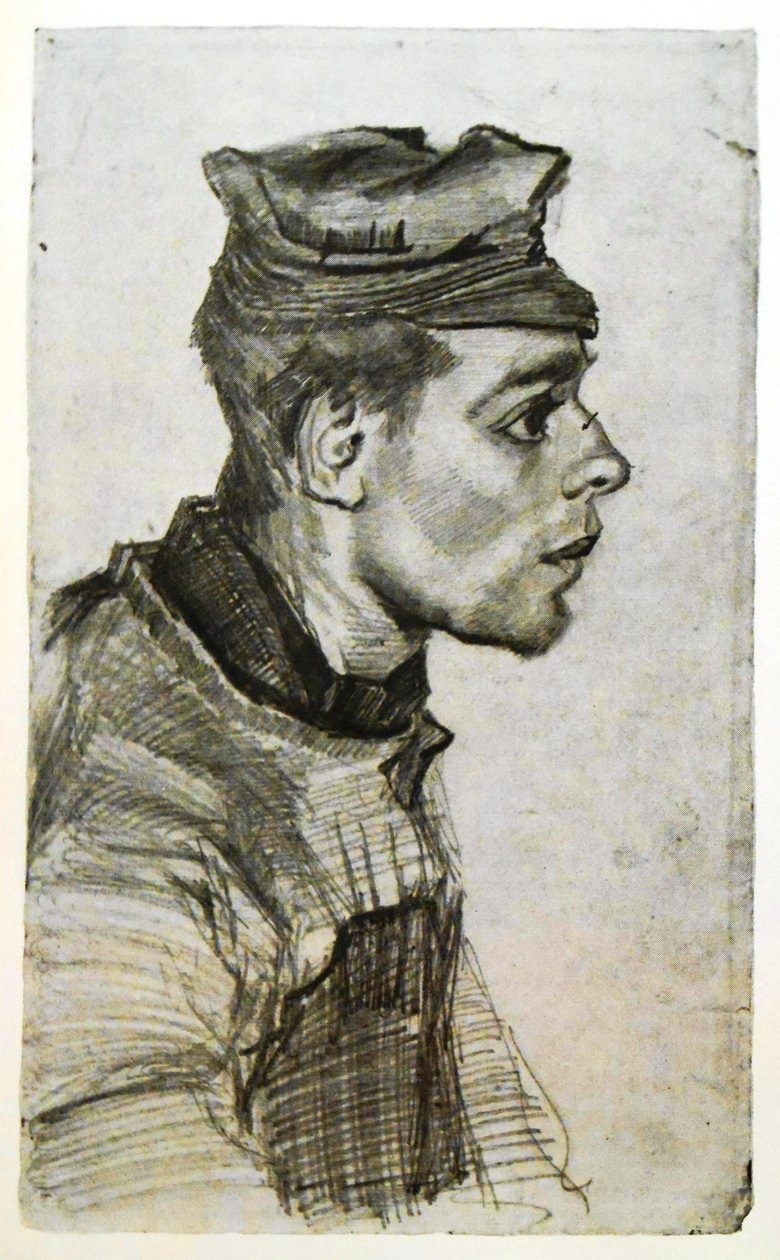 Portrett av en bonde av Vincent van Gogh