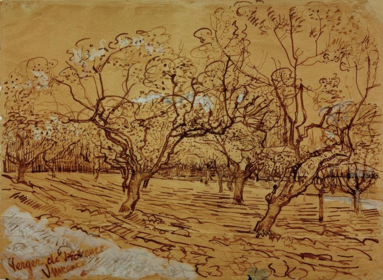 Provençalsk frukthage av Vincent van Gogh