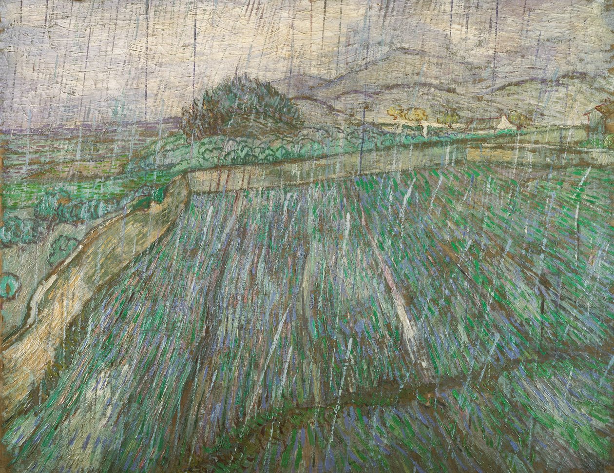 Regn av Vincent van Gogh