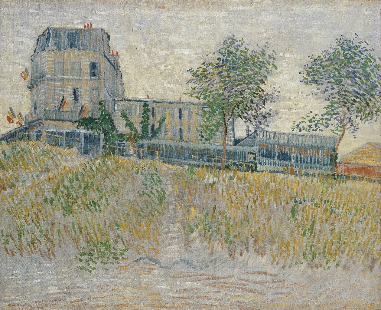 Restaurant de la Sirene, Asnieres, 1800-tallet av Vincent van Gogh
