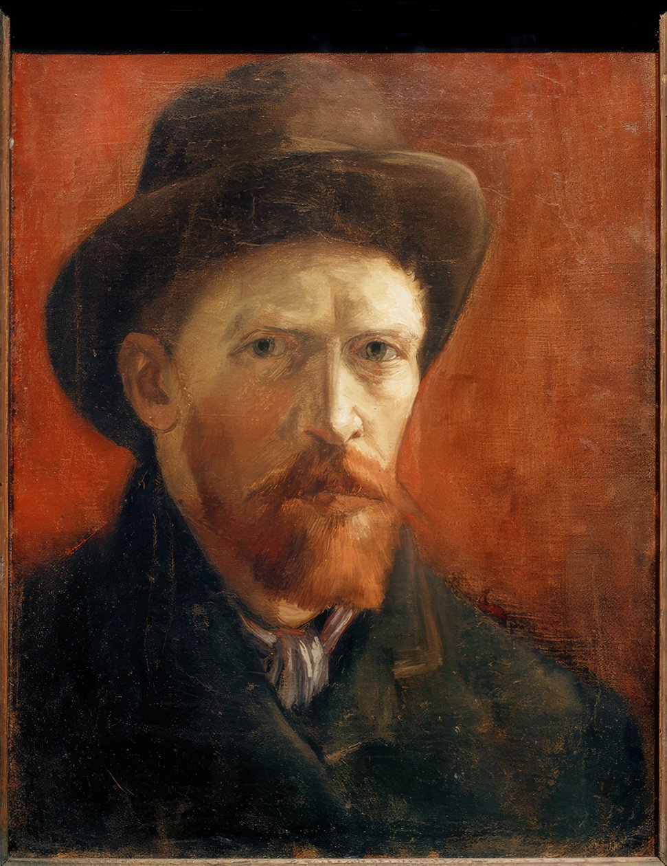 Selvportrett av Vincent van Gogh