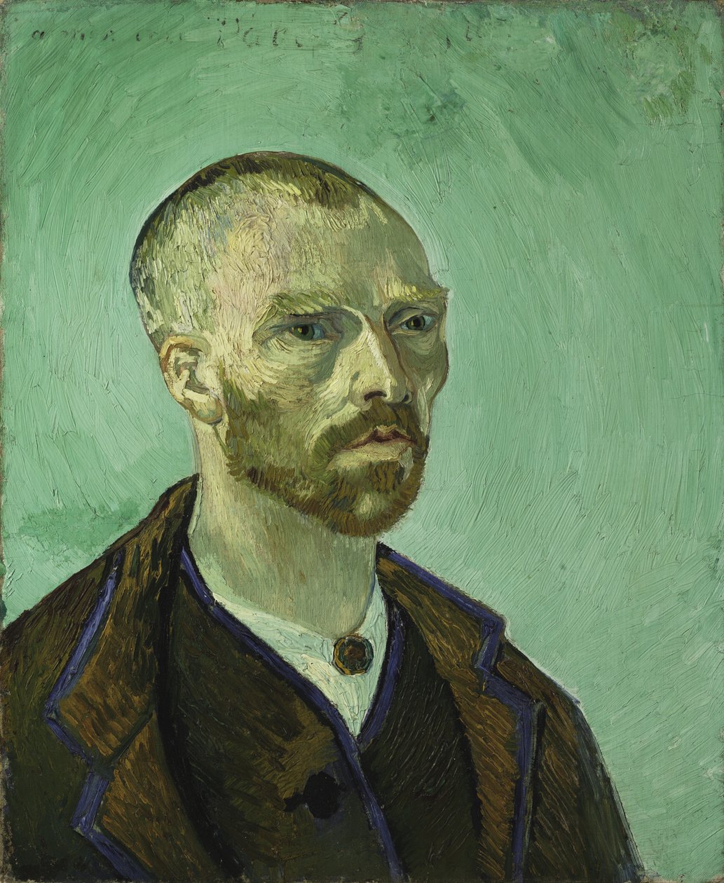 Selvportrett dedikert til Paul Gauguin, 1888 av Vincent van Gogh