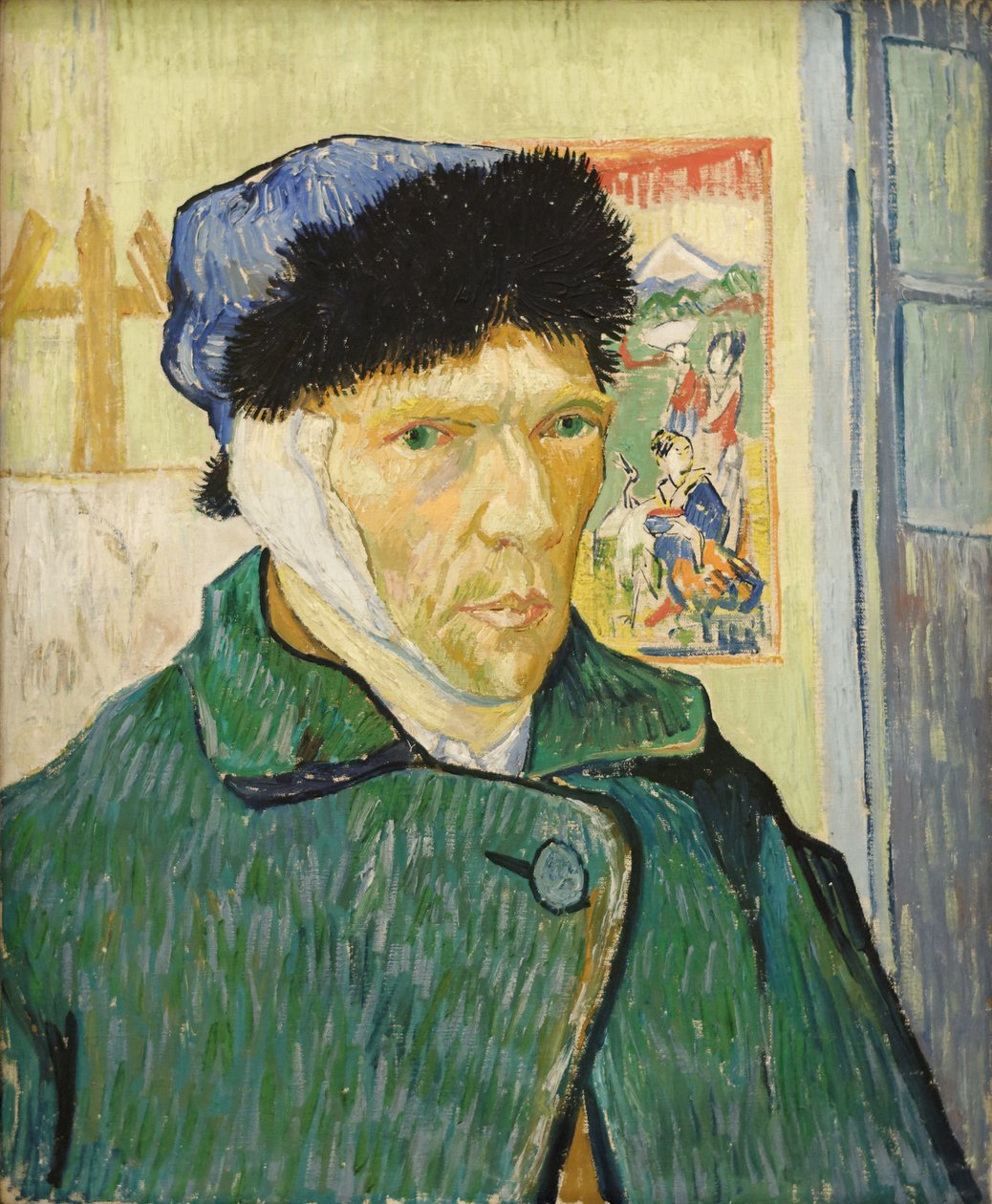 Selvportrett med bandasjert øre av Vincent van Gogh